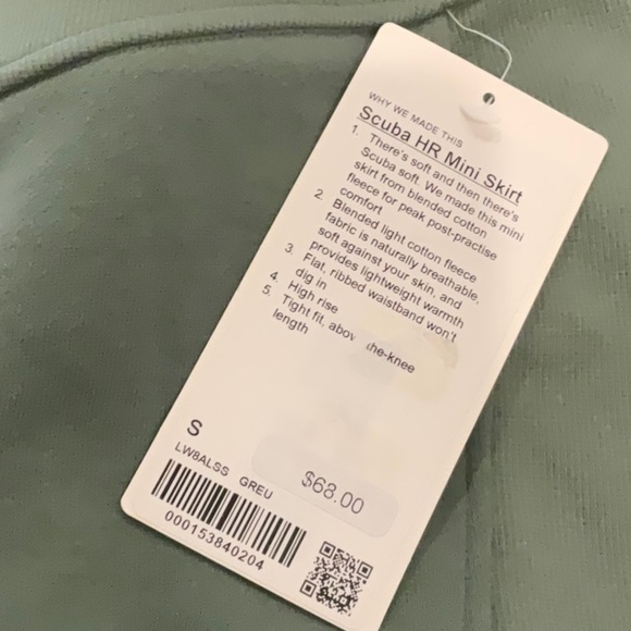 Lululemon Scuba High-Rise Mini Skirt - Picture 6 of 6